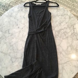 Alternative Dresses - Dark Gray Maxi Dress Alternative Dresses - Dark Gray Maxi Dress